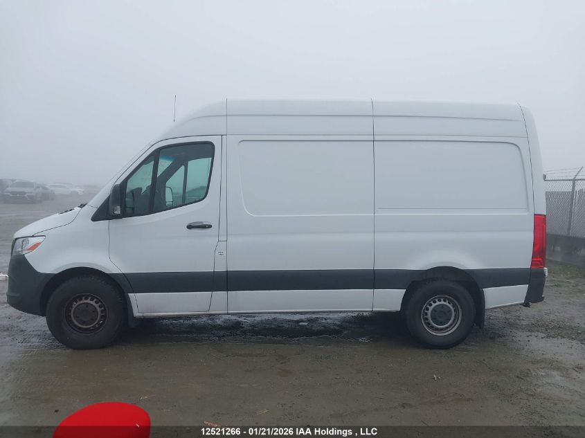 2022 Mercedes-Benz Sprinter 2500 VIN: W1Y4EBHY4NP493880 Lot: 12521266