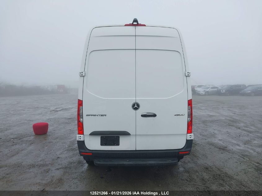 2022 Mercedes-Benz Sprinter 2500 VIN: W1Y4EBHY4NP493880 Lot: 12521266