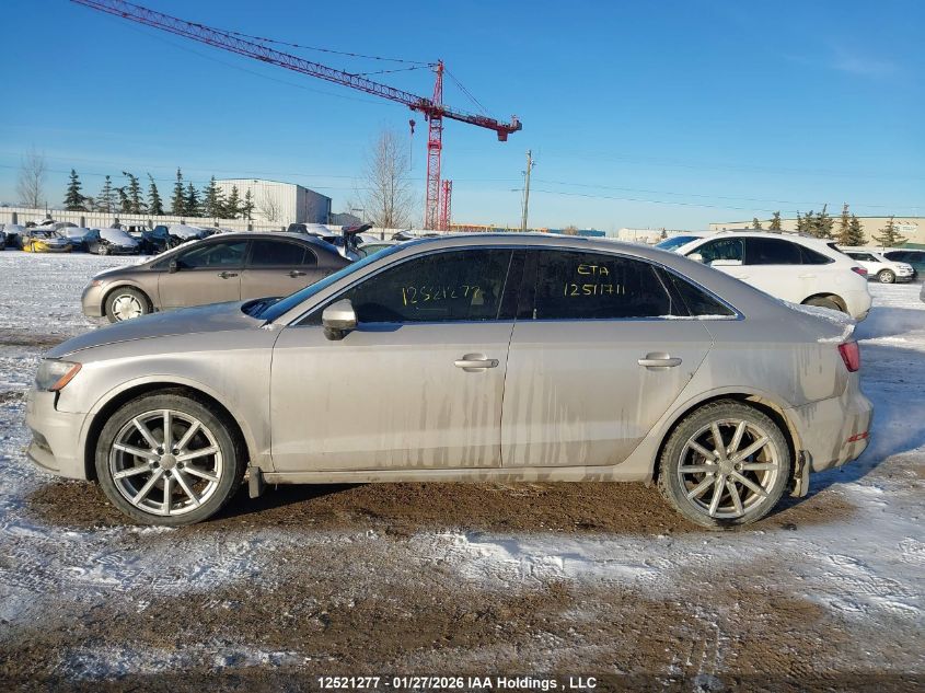 2015 Audi A3 VIN: WAUEFRFFXF1010409 Lot: 12521277