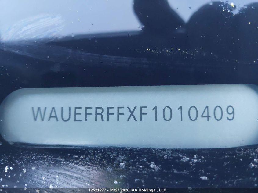 2015 Audi A3 VIN: WAUEFRFFXF1010409 Lot: 12521277