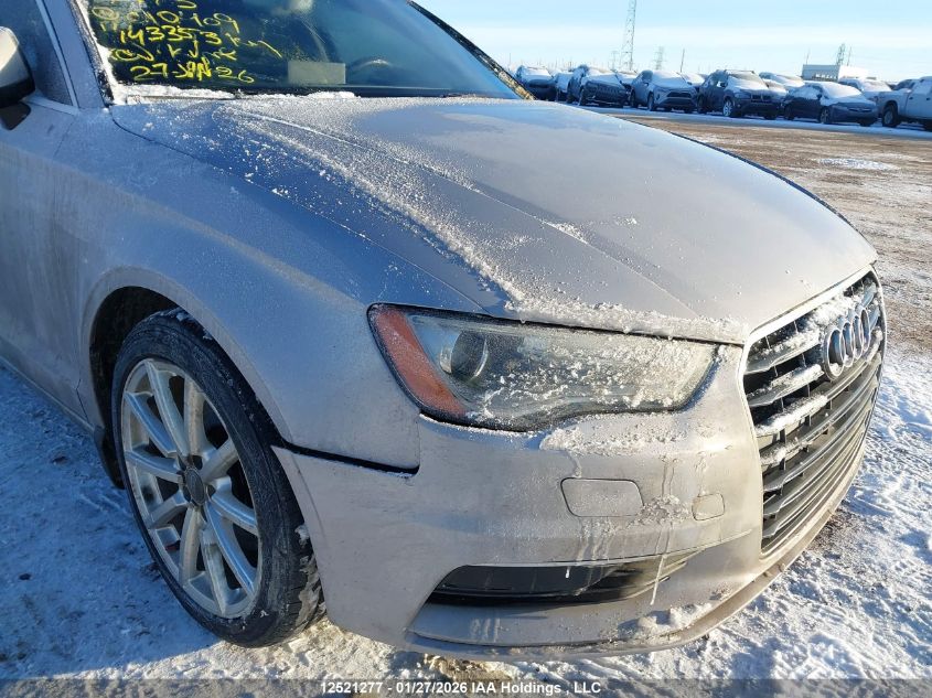 2015 Audi A3 VIN: WAUEFRFFXF1010409 Lot: 12521277
