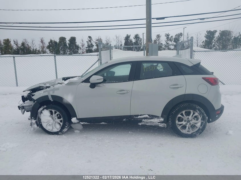 2022 Mazda Cx-3 Touring VIN: JM1DKFC74N1604773 Lot: 12521322