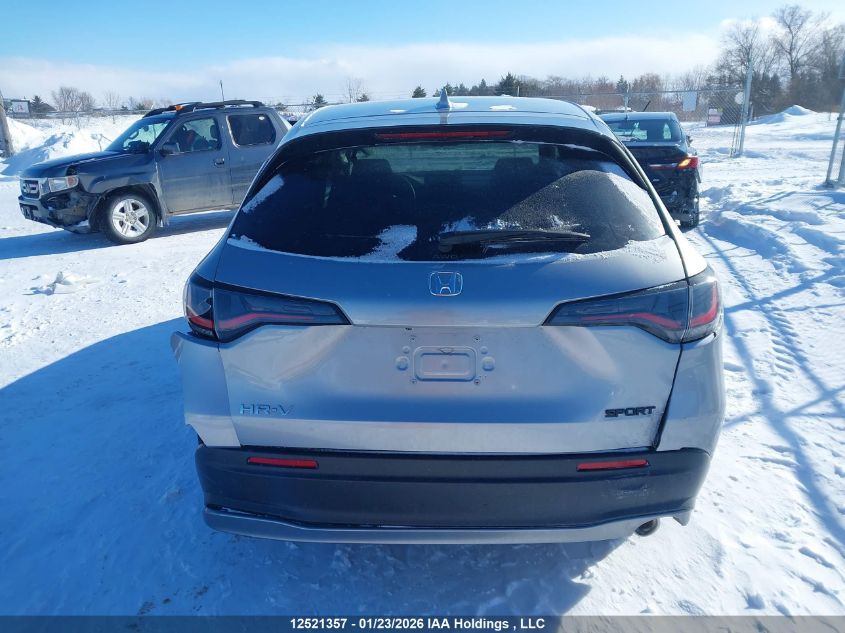 2024 Honda Hr-V Sport VIN: 3CZRZ2H50RM104436 Lot: 12521357