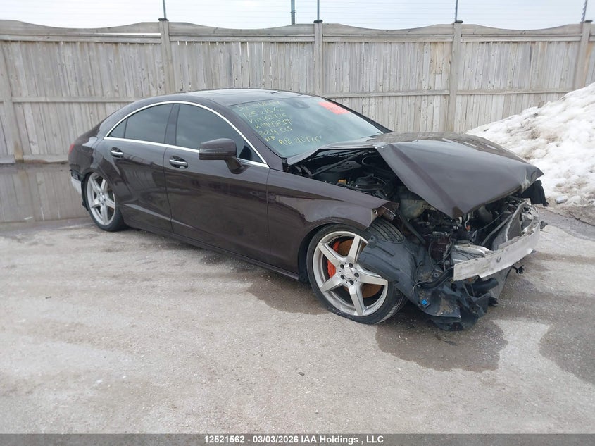 Vin: wddlj9bb5ea103936, lot: 2911033, mercedes-benz cls 550 20141