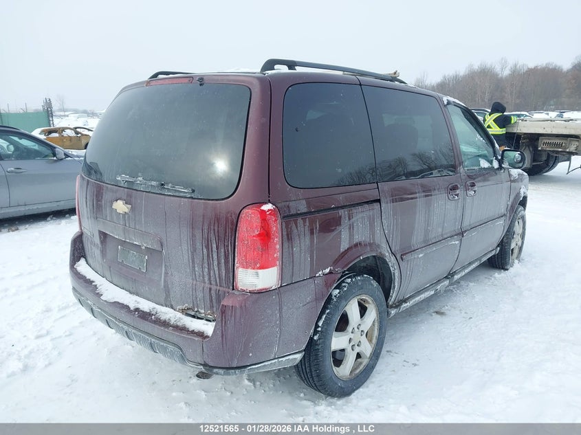 2009 CHEVROLET UPLANDER VAN 3.9L V6 FI OHV 12V NF2