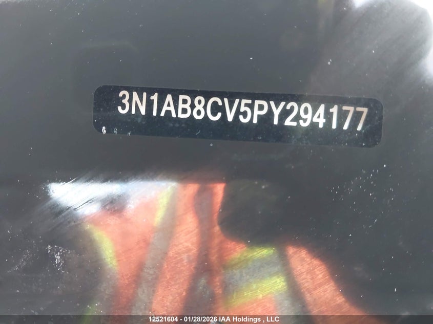 2023 Nissan Sentra Sv VIN: 3N1AB8CV5PY294177 Lot: 12521604