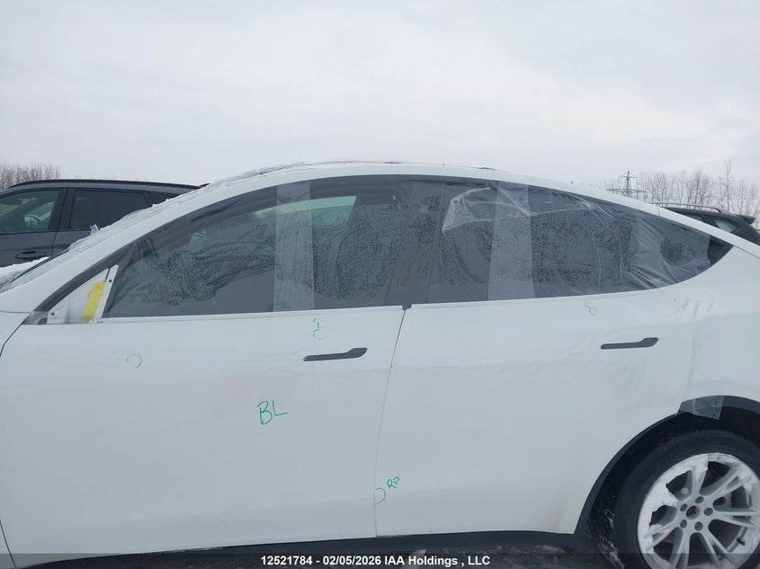 2022 Tesla Model Y Long Range VIN: 7SAYGDEE3NF509845 Lot: 12521784