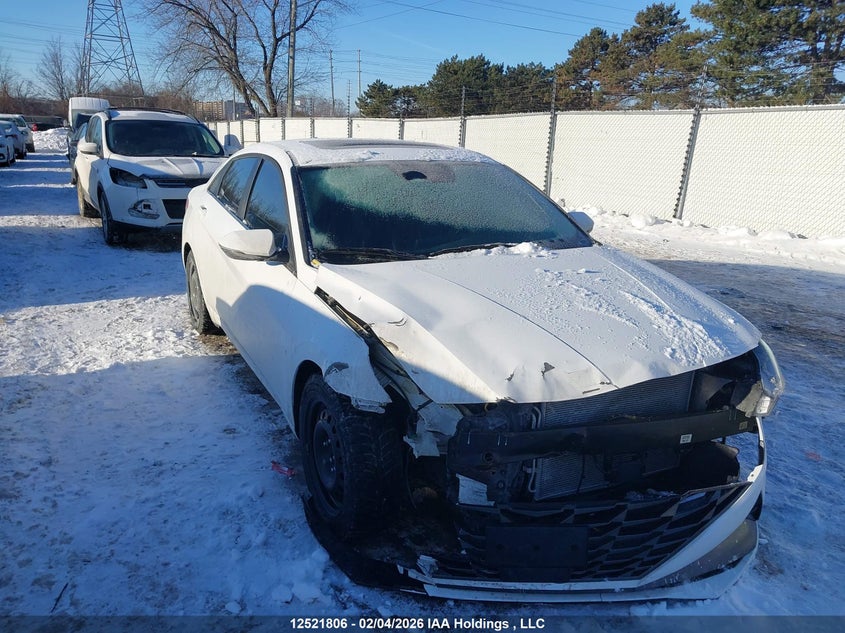 KMHLN4AG7NU333230 2022 Hyundai Elantra Ultimate Ivt auction photo 1