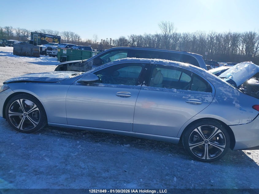 2025 Mercedes-Benz C 300 4Matic VIN: W1KAF4HB0SR280510 Lot: 12521849