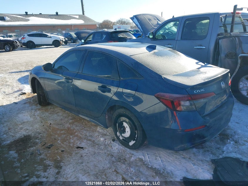 Vin: 2hgfe4f83sh011302, lot: 2911364, honda civic hybrid sport/sport touring 20253