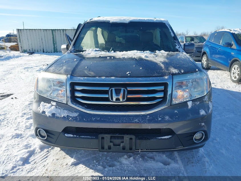 2015 Honda Pilot 3.5 Ex-L Grey Lot 111012521903 Vin 5FNYF4H63FB502268