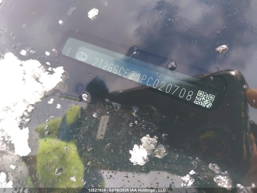 2023 Lexus Nx 350 VIN: 2T2GGCEZ1PC020708 Lot: 12521924