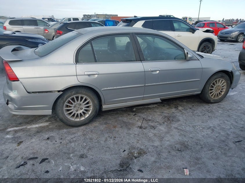 2003 Acura 1.7El Premium VIN: 2HHES36893H004009 Lot: 12521932