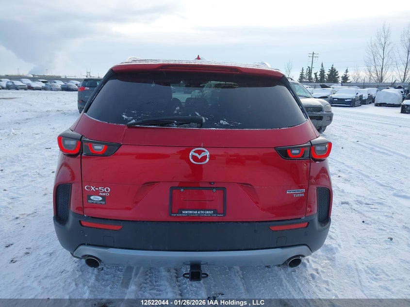 2023 Mazda Cx-50 2.5 Premium Red Lot 111012522044 Vin 7MMVABDY5PN105189
