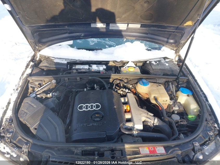 2005 Audi A4 1.8T VIN: WAUAC48H65K007119 Lot: 12522180