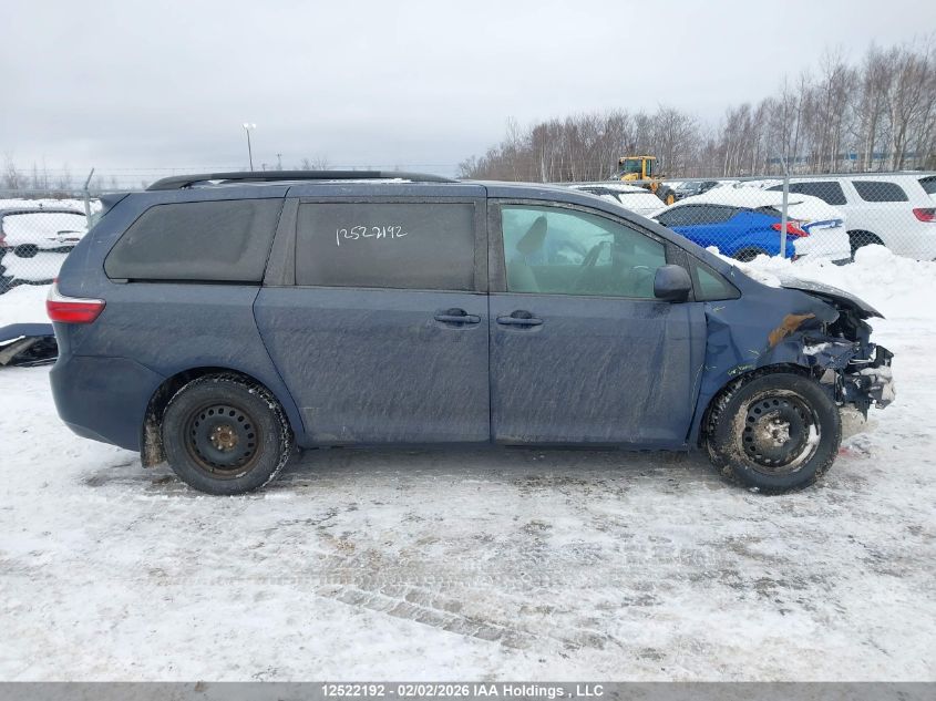 2018 Toyota Sienna Le 8-Passenger VIN: 5TDKZ3DC6JS947837 Lot: 12522192