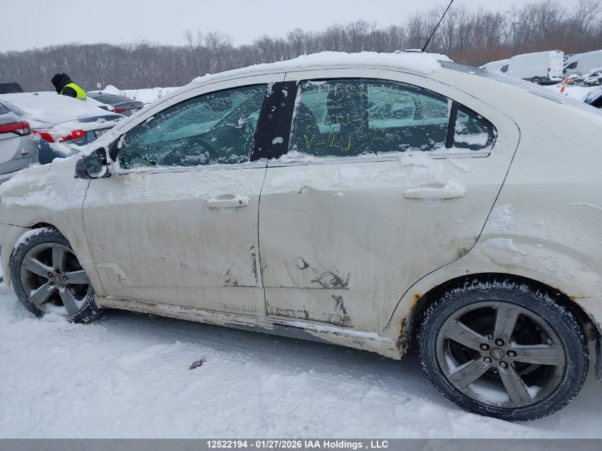 2015 Chevrolet Sonic VIN: 1G1JG5SB0F4210572 Lot: 12522194