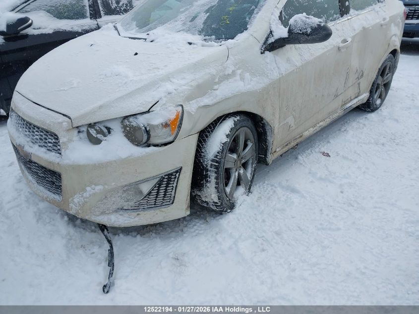 2015 Chevrolet Sonic VIN: 1G1JG5SB0F4210572 Lot: 12522194