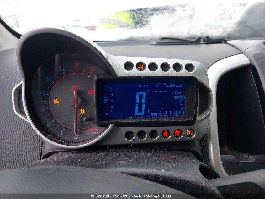 2015 Chevrolet Sonic VIN: 1G1JG5SB0F4210572 Lot: 12522194