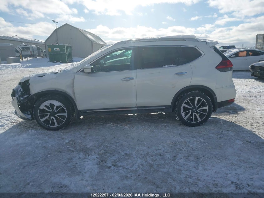 2017 Nissan Rogue Sv/Sl VIN: 5N1AT2MV1HC734519 Lot: 12522257