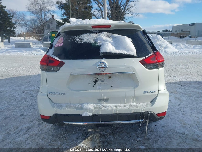 2017 Nissan Rogue Sv/Sl VIN: 5N1AT2MV1HC734519 Lot: 12522257