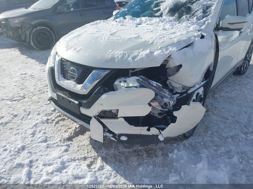 2017 Nissan Rogue Sv/Sl VIN: 5N1AT2MV1HC734519 Lot: 12522257