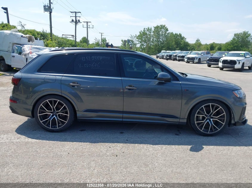 2021 Audi Q7 55 Technik VIN: WA1WXAF70MD020676 Lot: 12522358