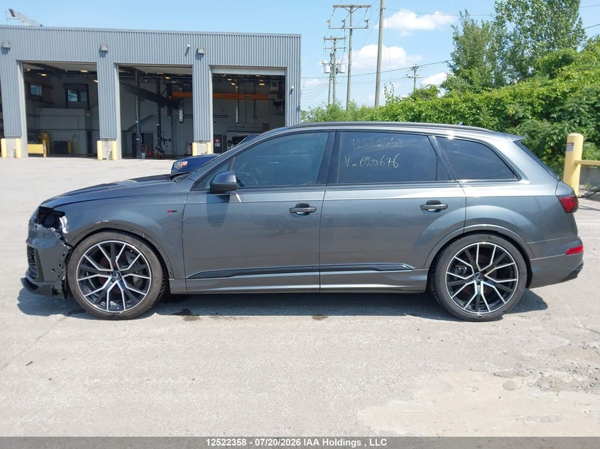 2021 Audi Q7 55 Technik VIN: WA1WXAF70MD020676 Lot: 12522358