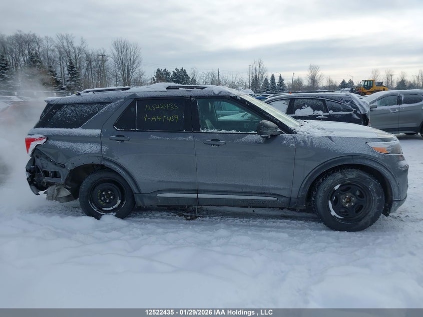2021 Ford Explorer VIN: 1FMSK8DH4MGA47459 Lot: 12522435