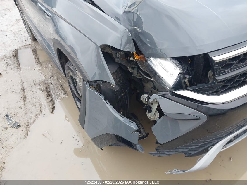 2024 Volkswagen Taos Se VIN: 3VVVX7B28RM045238 Lot: 12522450