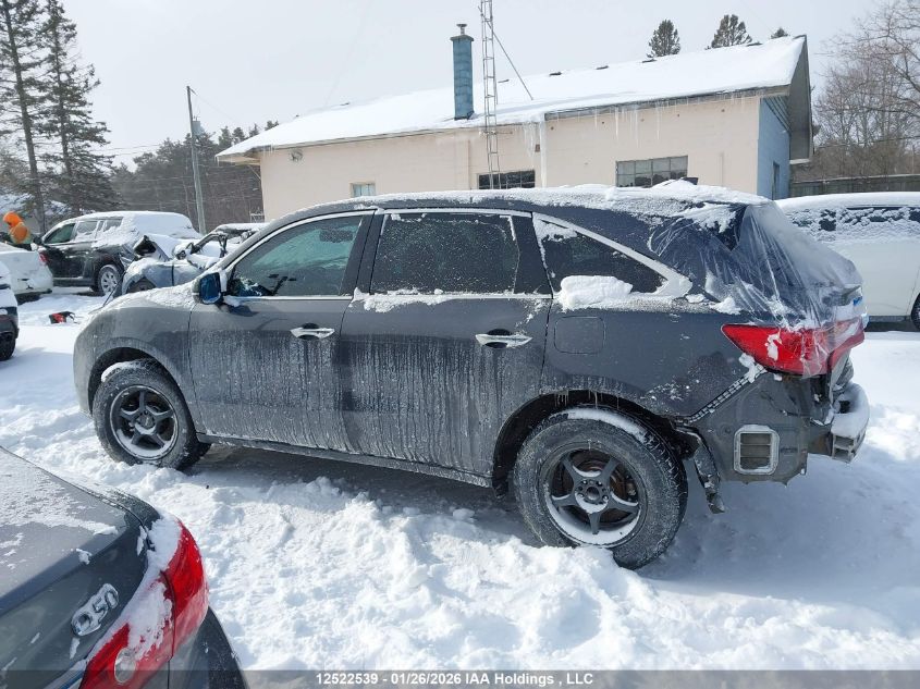 2014 Acura Mdx VIN: 5FRYD4H24EB501422 Lot: 12522539