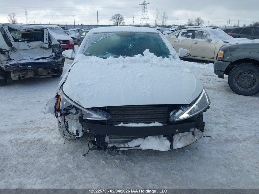 2019 Hyundai Elantra Preferred VIN: KMHD84LF2KU736110 Lot: 12522575