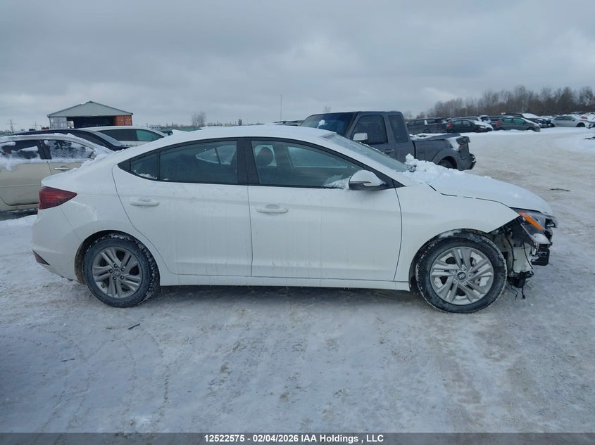 2019 Hyundai Elantra Preferred VIN: KMHD84LF2KU736110 Lot: 12522575