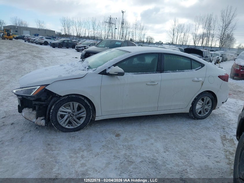 2019 Hyundai Elantra Preferred VIN: KMHD84LF2KU736110 Lot: 12522575