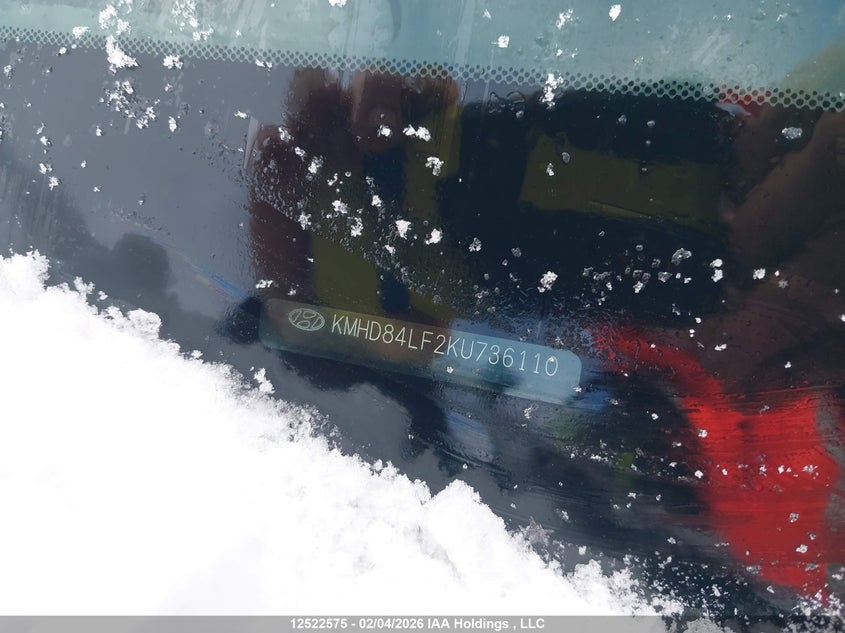 2019 Hyundai Elantra Preferred VIN: KMHD84LF2KU736110 Lot: 12522575