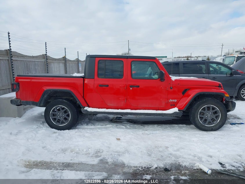 2023 Jeep Gladiator Overland VIN: 1C6HJTFG3PL559631 Lot: 12522596