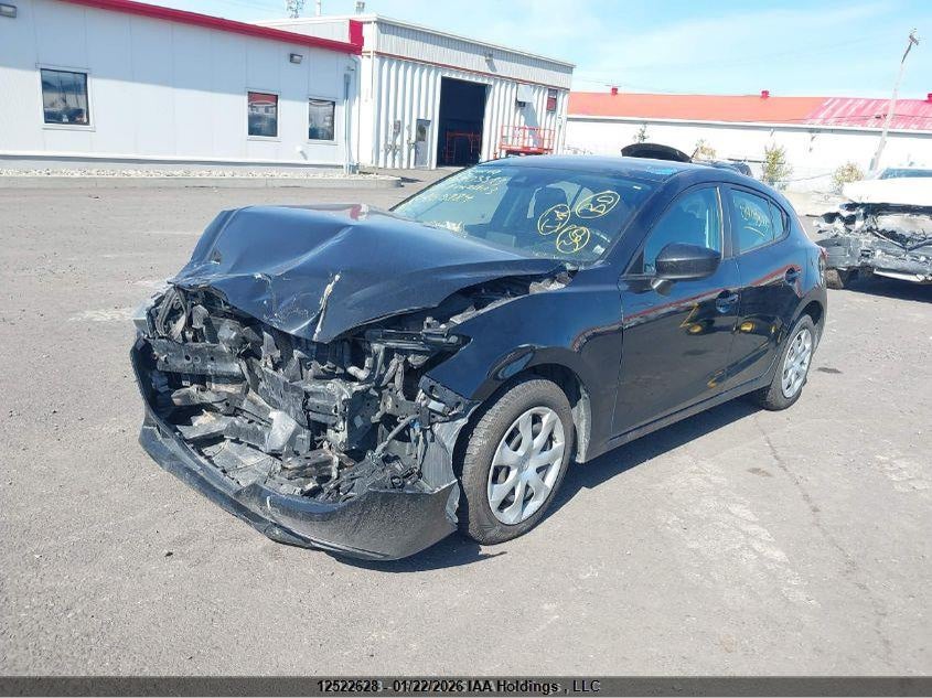 Vin: 3mzbn1k70jm259884, lot: 2912161, mazda mazda3 gx 20182