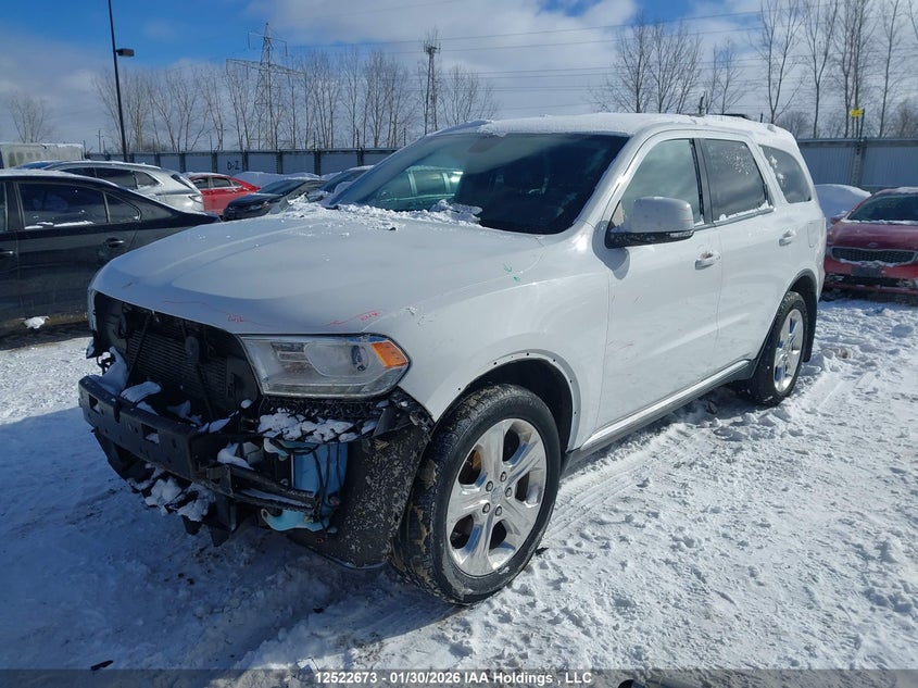 Vin: 1c4rdjdg0fc240584, lot: 2912206, dodge durango limited 20152