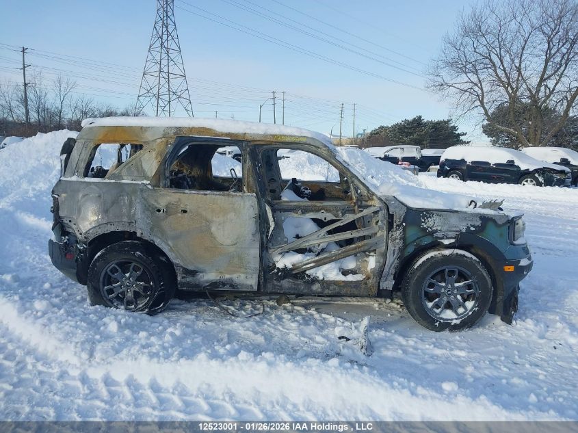 2023 Ford Bronco Sport Big Bend VIN: 3FMCR9B61PRD31717 Lot: 12523001