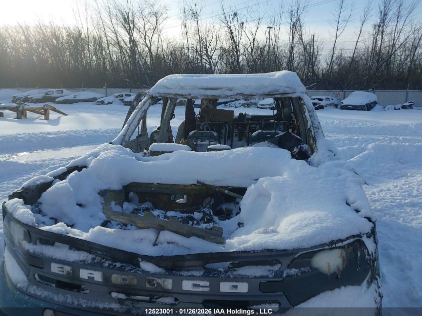 2023 Ford Bronco Sport Big Bend VIN: 3FMCR9B61PRD31717 Lot: 12523001