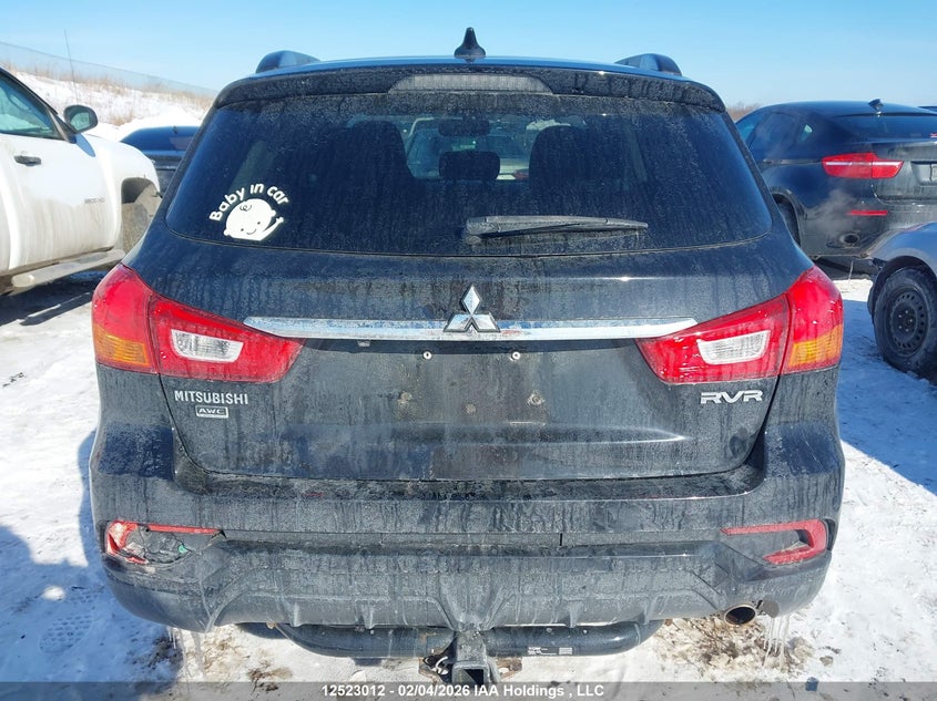 2018 Mitsubishi Rvr Gt/Se Anniversary Edition/Se Limited Edition VIN: JA4AJ4AW1JZ601131 Lot: 12523012