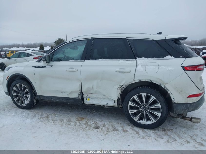 2021 Lincoln Corsair Reserve VIN: 5LMCJ2D91MUL25066 Lot: 12523085