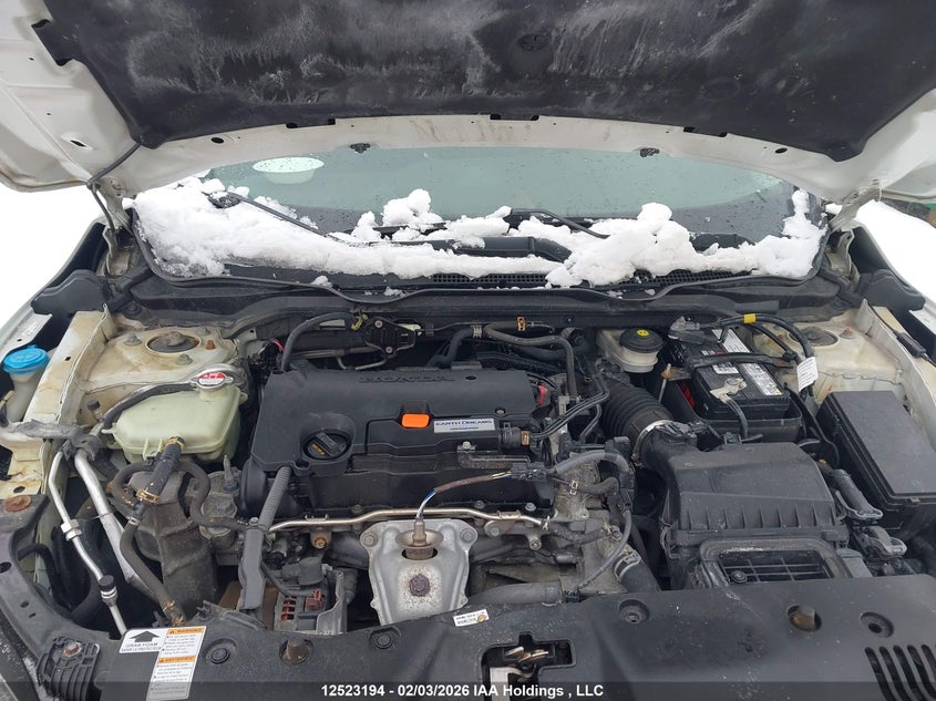 2016 HONDA CIVIC SEDAN 2.0L I-4 DOHC, VVT, 158HP