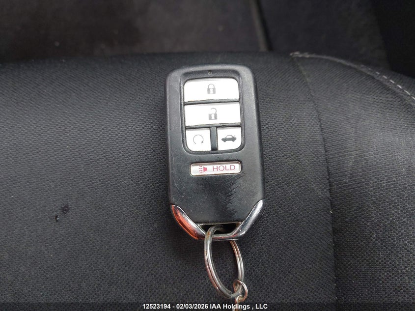 2016 HONDA CIVIC SEDAN 2.0L I-4 DOHC, VVT, 158HP