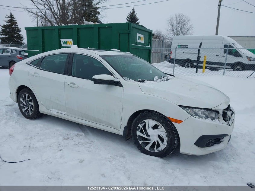 2016 HONDA CIVIC SEDAN 2.0L I-4 DOHC, VVT, 158HP