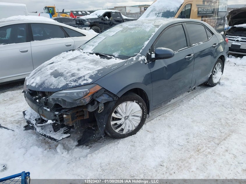 2018 Toyota Corolla, Удар спереди, IAAI, VIN 2T1BURHE1JC048972 — фото 2