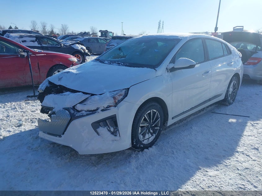 Vin: kmhc75lj9mu077230, lot: 2913041, hyundai ioniq 20212