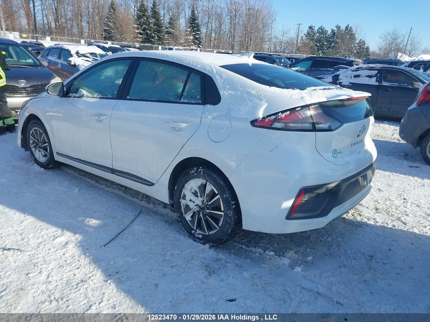 Vin: kmhc75lj9mu077230, lot: 2913041, hyundai ioniq 20213
