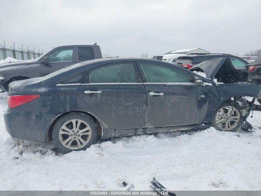 2011 Hyundai Sonata 2.4 Limited Black Lot 111012523483 Vin 5NPEC4AC9BH270699
