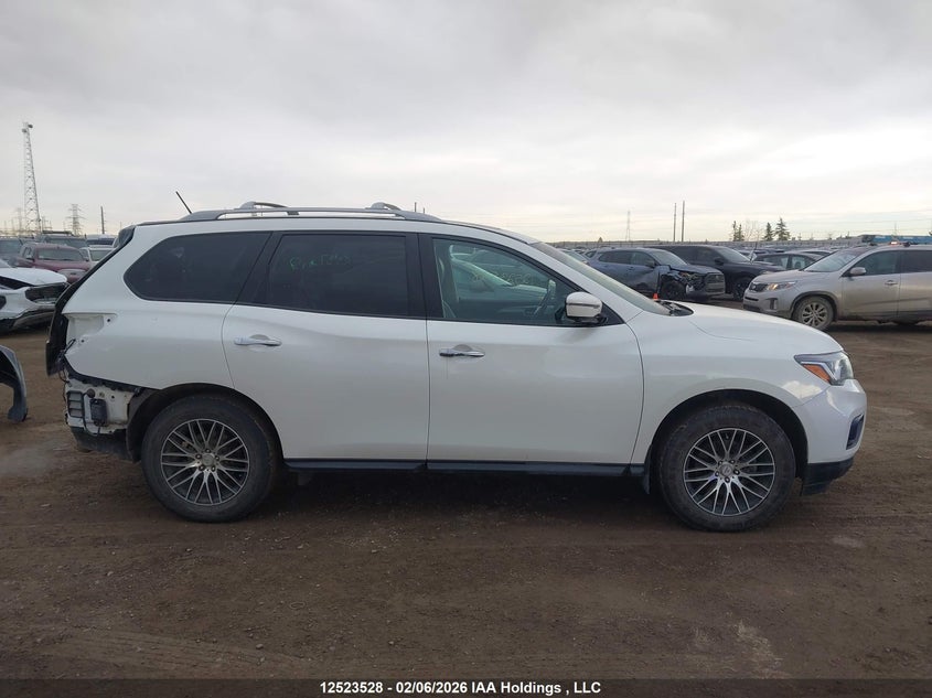 2018 Nissan Pathfinder Midnight Edition/Platinum/S/Sl Premium/Sv Tech VIN: 5N1DR2MMXJC644701 Lot: 12523528